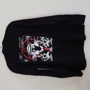 Sabrina long sleeve tee shirt, witch craft, Halloween, witchycore, womens small